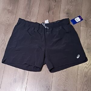 Asics‎ Men's Athletic Black Shorts